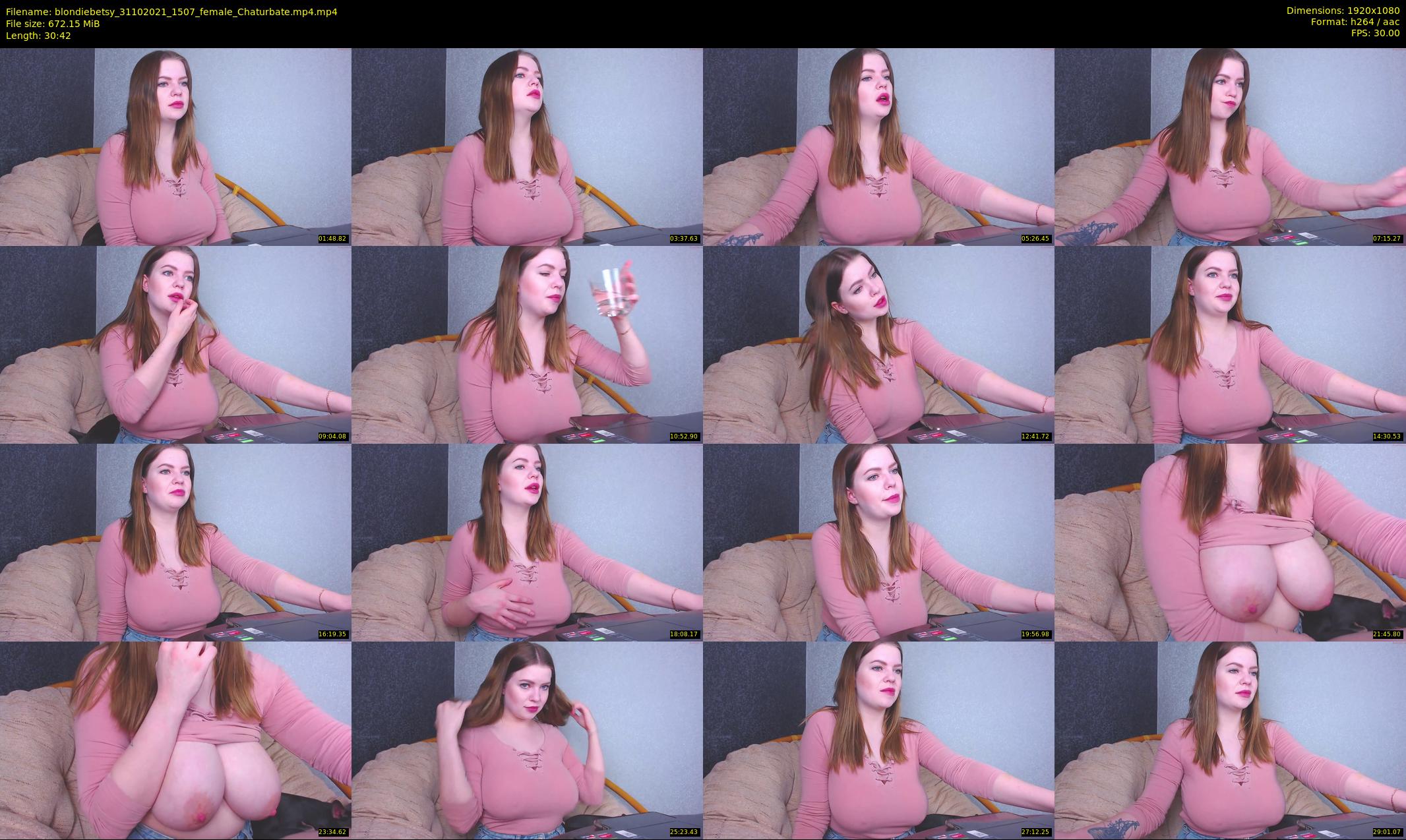 blondiebetsy — 31 minute Chaturbate female cam show recording, 1080p, Oct 31, 2021