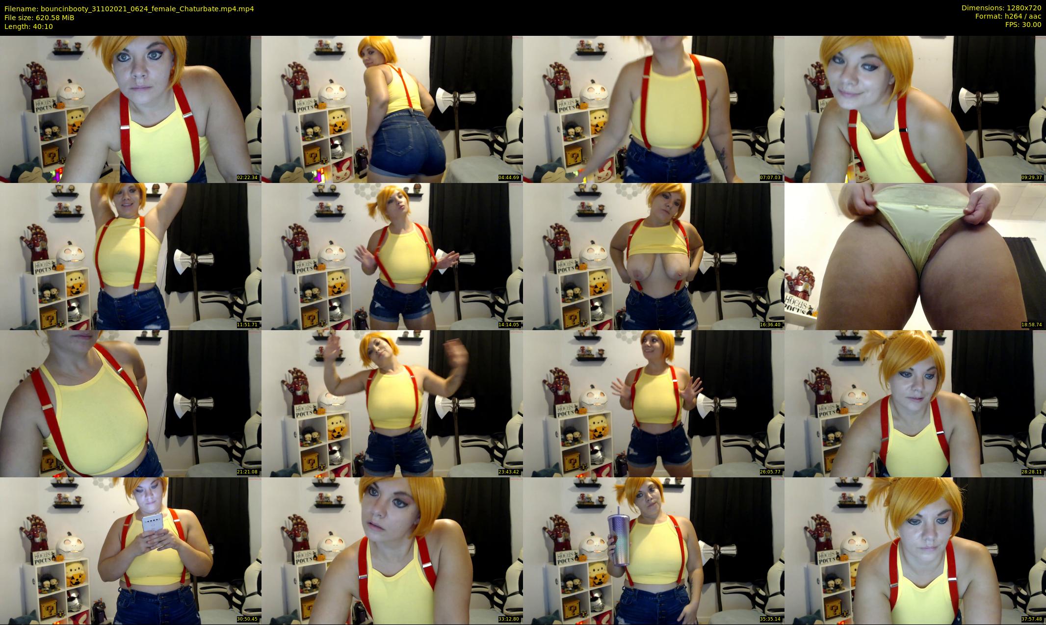 bouncinbooty — 41 minute Chaturbate female cam show recording, 720p, Oct 31, 2021