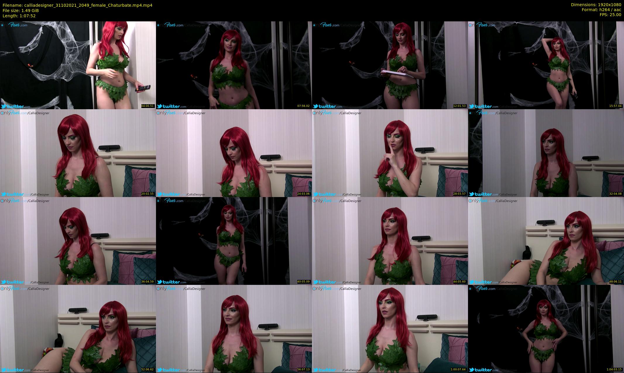 calliadesigner — 68 minute Chaturbate female cam show recording, 1080p, Oct 31, 2021