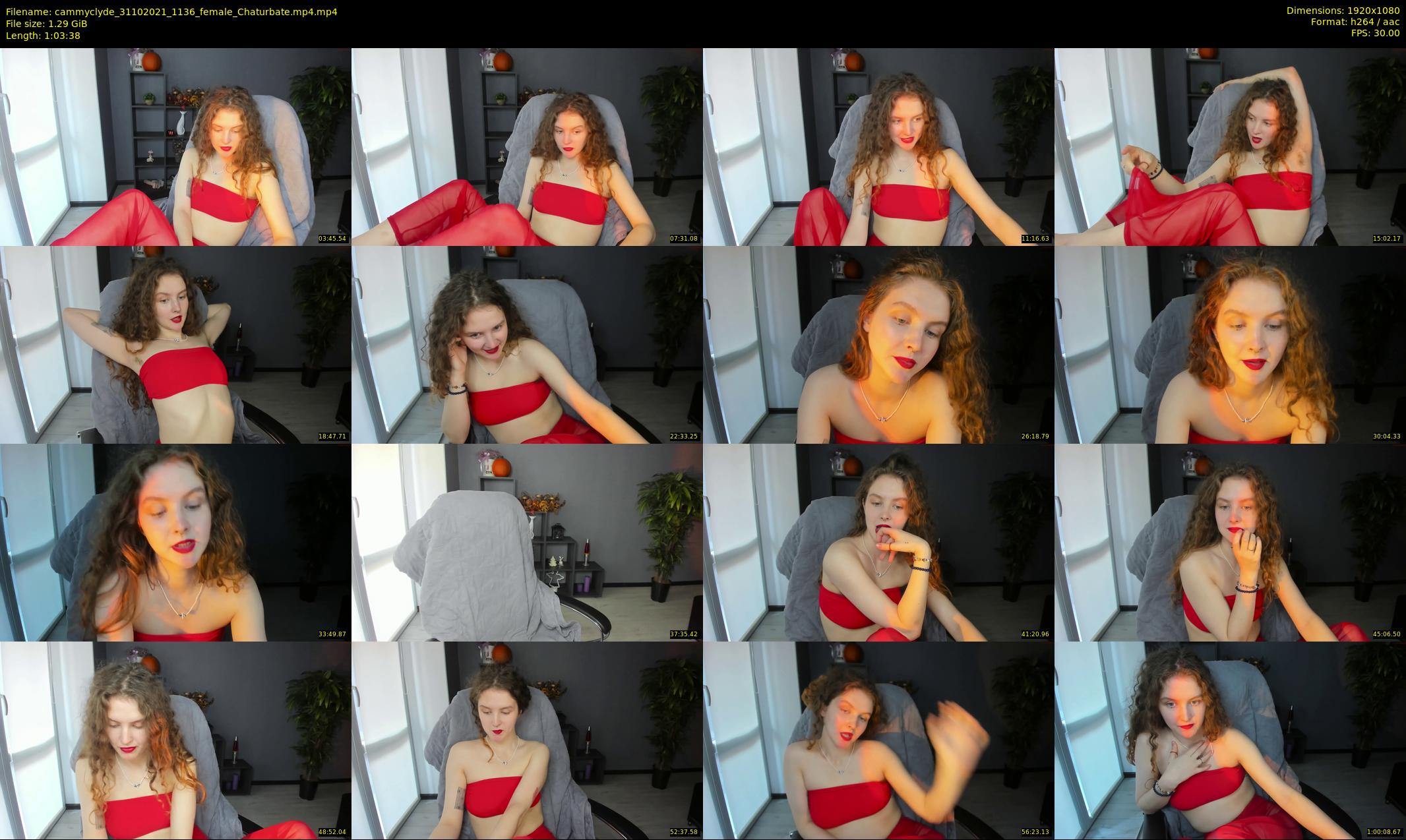 cammyclyde — 64 minute Chaturbate female cam show recording, 1080p, Oct 31, 2021