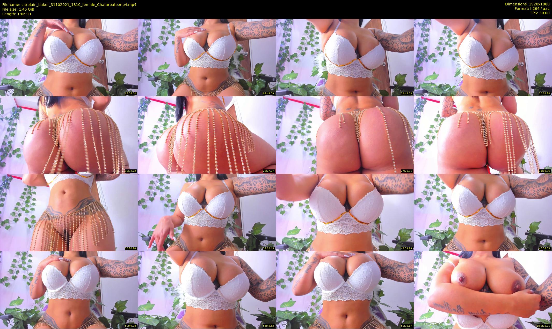 carolain_baker — 67 minute Chaturbate female cam show recording, 1080p, Oct 31, 2021