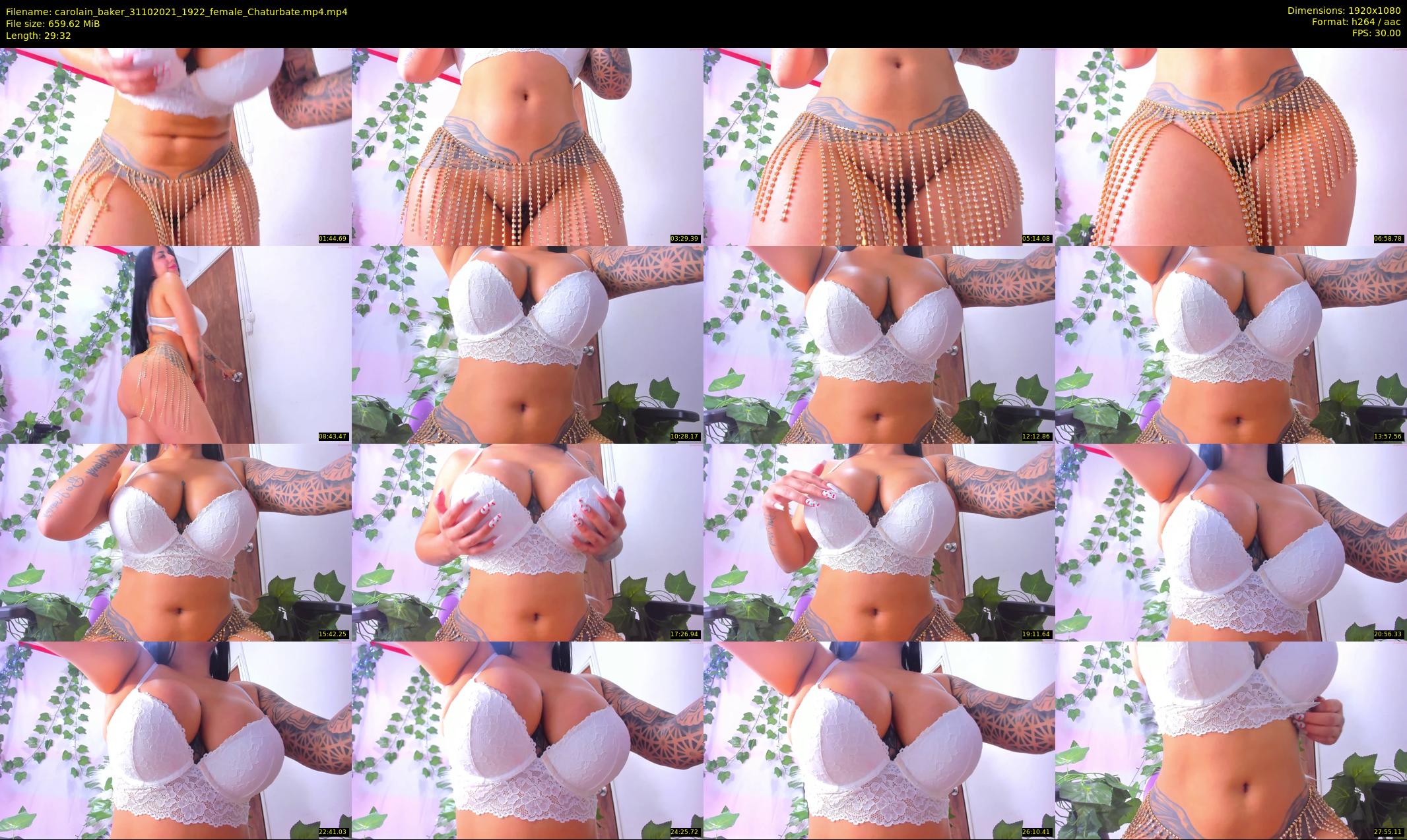 carolain_baker — 30 minute Chaturbate female cam show recording, 1080p, Oct 31, 2021