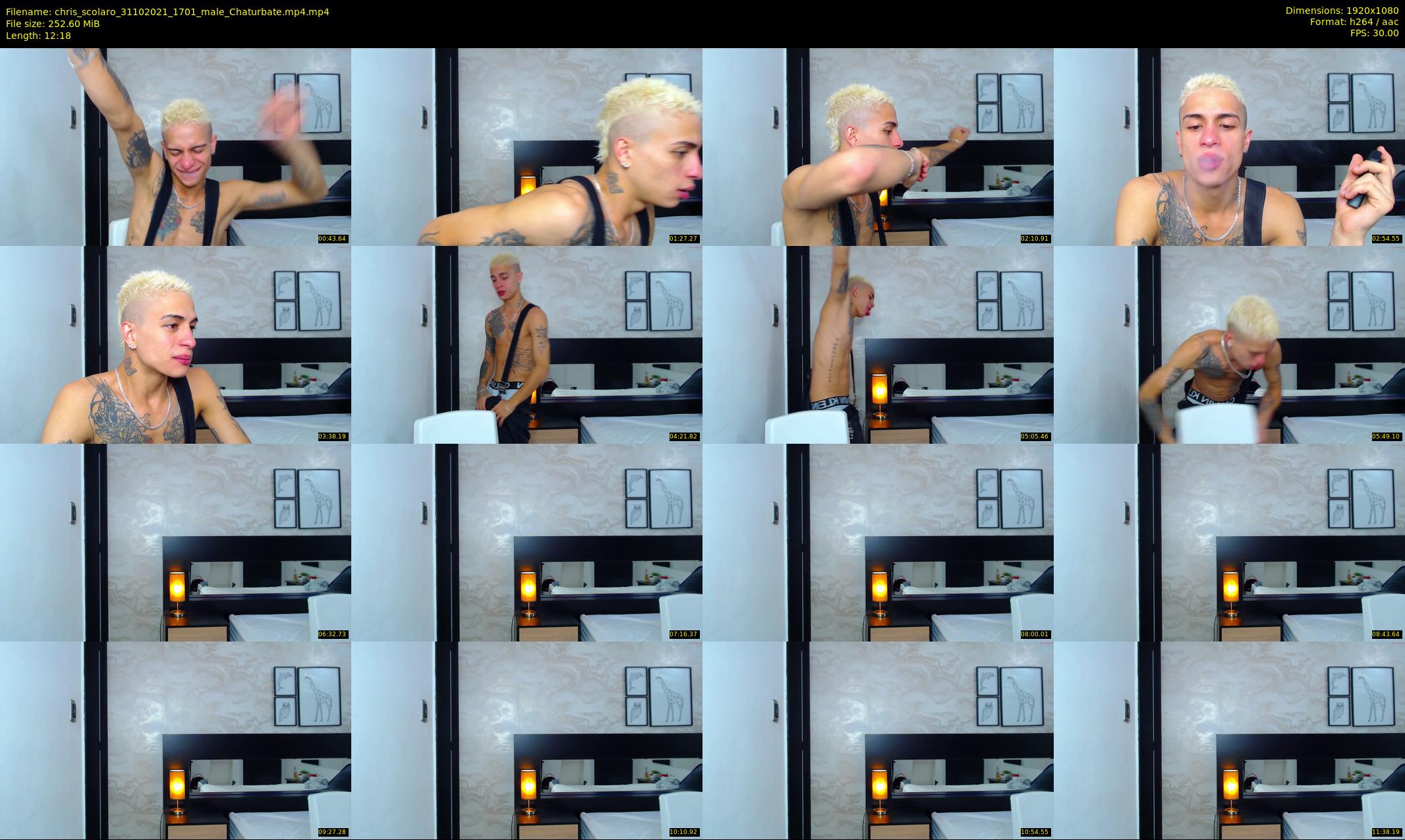 chris_scolaro — 13 minute Chaturbate male cam show recording, 1080p, Oct 31, 2021