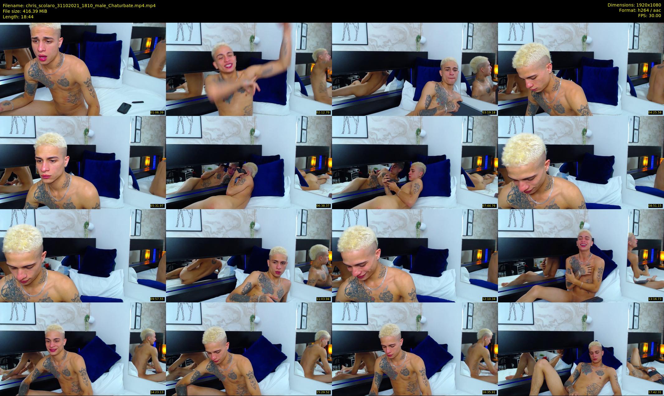chris_scolaro — 19 minute Chaturbate male cam show recording, 1080p, Oct 31, 2021
