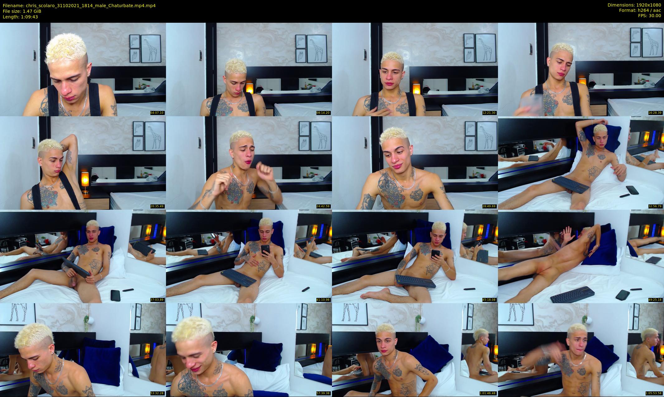 chris_scolaro — 70 minute Chaturbate male cam show recording, 1080p, Oct 31, 2021