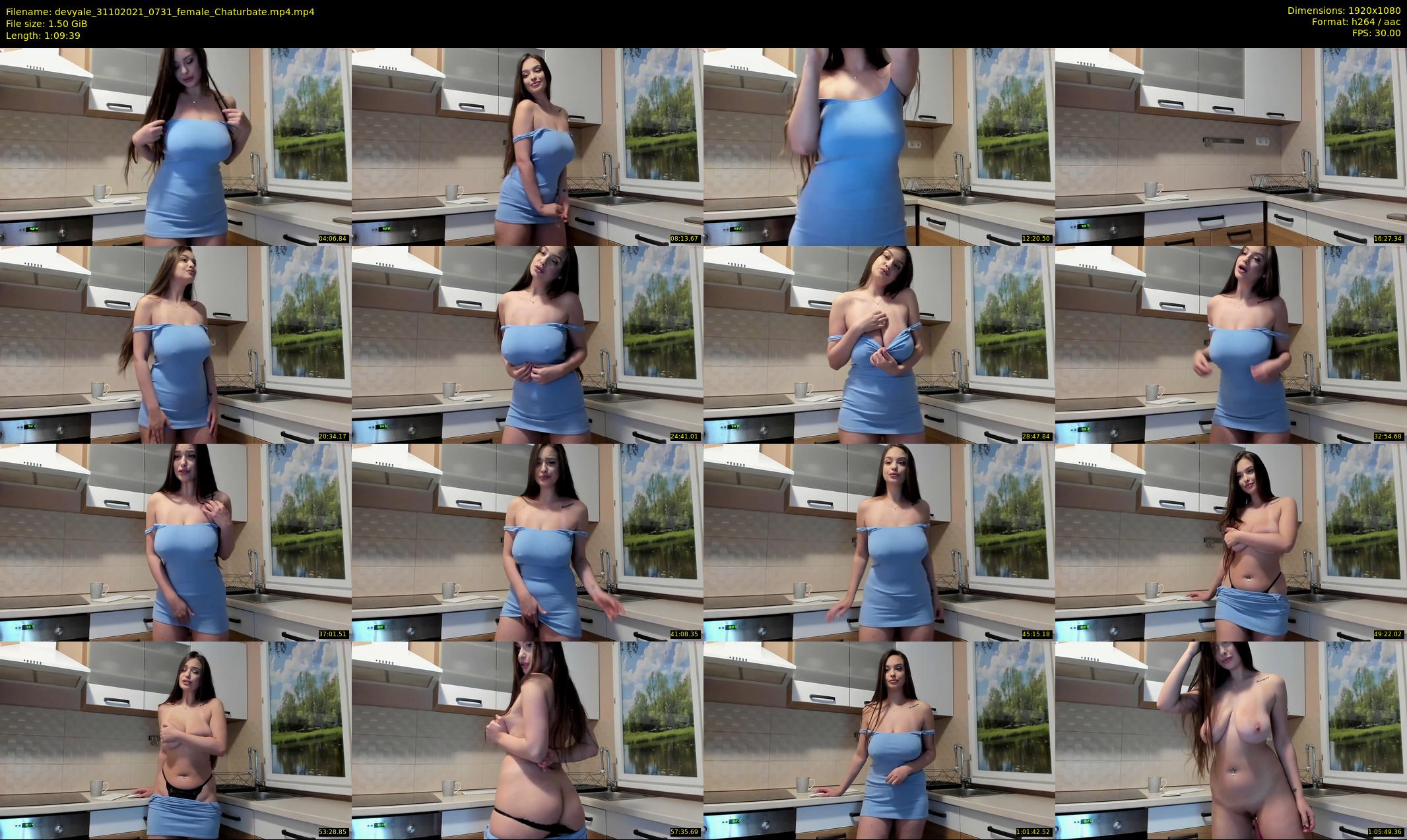 devyale — 70 minute Chaturbate female cam show recording, 1080p, Oct 31, 2021