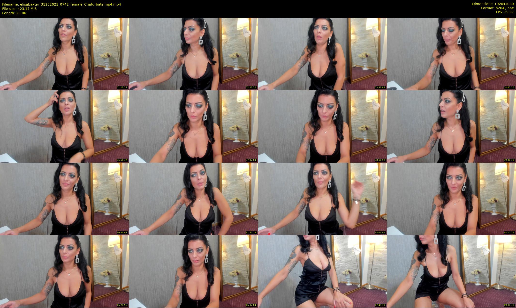 elisabaxter — 21 minute Chaturbate female cam show recording, 1080p, Oct 31, 2021