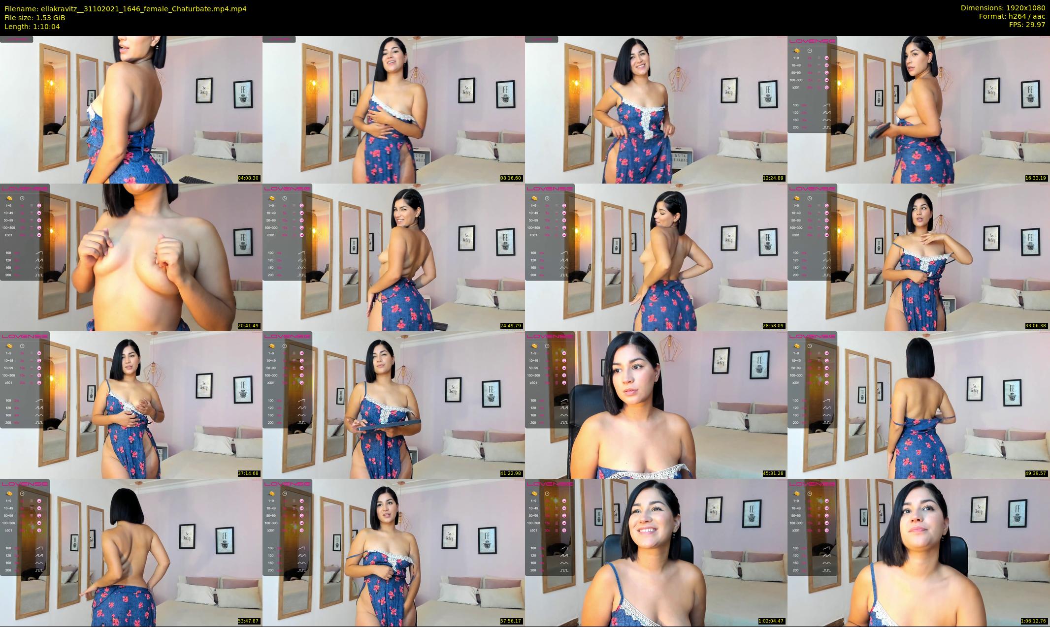 ellakravitz_ — 71 minute Chaturbate female cam show recording, 1080p, Oct 31, 2021