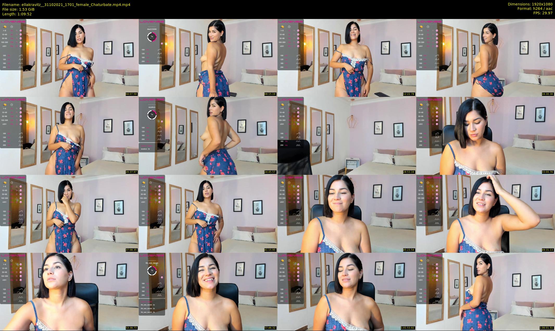 ellakravitz_ — 70 minute Chaturbate female cam show recording, 1080p, Oct 31, 2021