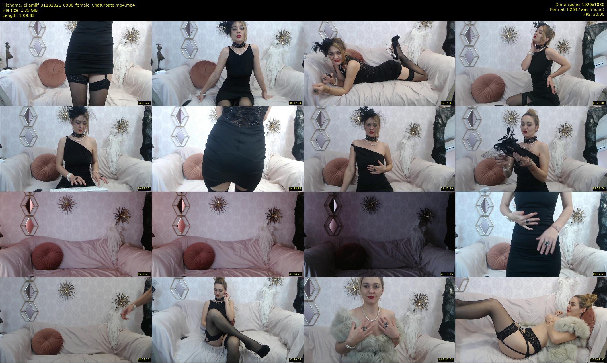 ellamilf — 70 minute Chaturbate female cam show recording, 1080p, Oct 31, 2021
