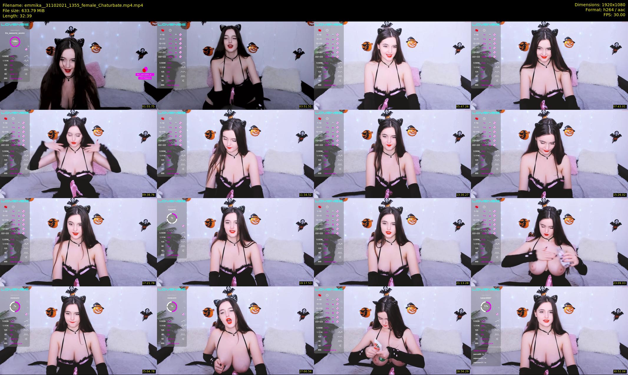 emmika_ — 33 minute Chaturbate female cam show recording, 1080p, Oct 31, 2021
