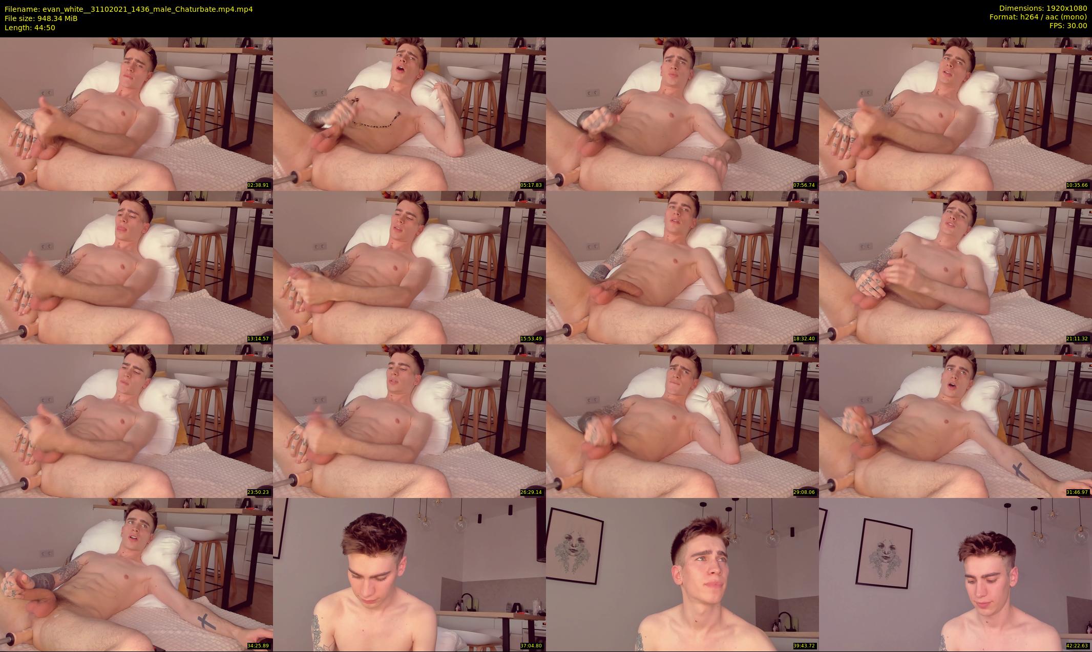 evan_white_ — 45 minute Chaturbate male cam show recording, 1080p, Oct 31, 2021