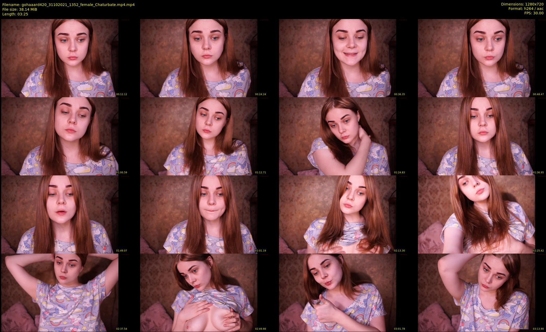 gohaaard420 — 4 minute Chaturbate female cam show recording, 720p, Oct 31, 2021