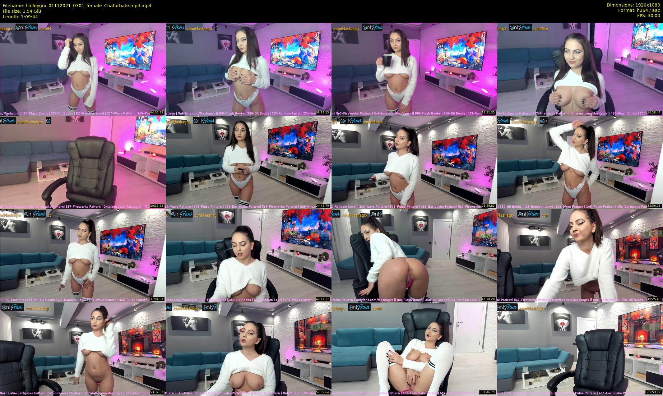 haileygrx — 70 minute Chaturbate female cam show recording, 1080p, Nov 1, 2021