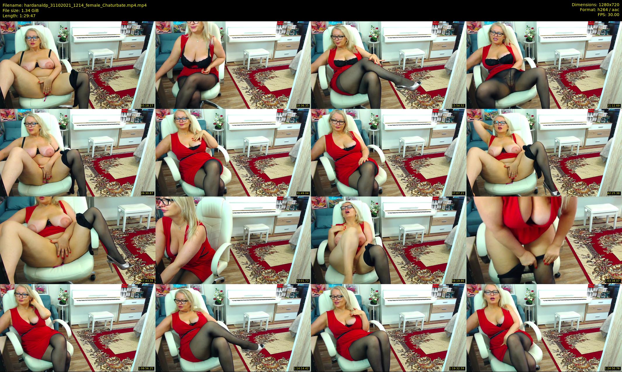 hardanaldp — 90 minute Chaturbate female cam show recording, 720p, Oct 31, 2021