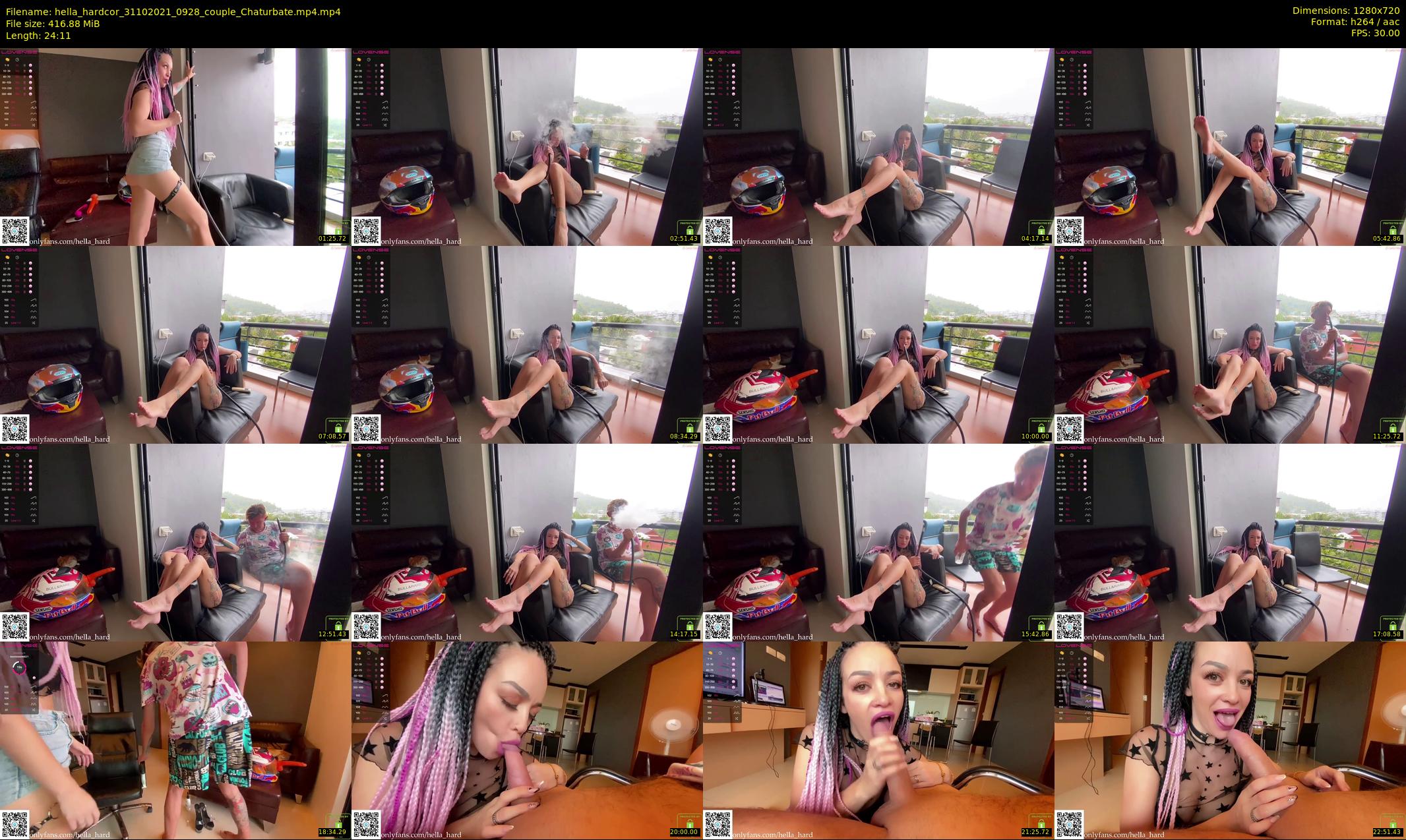 hella_hardcor — 25 minute Chaturbate female cam show recording, 720p, Oct 31, 2021