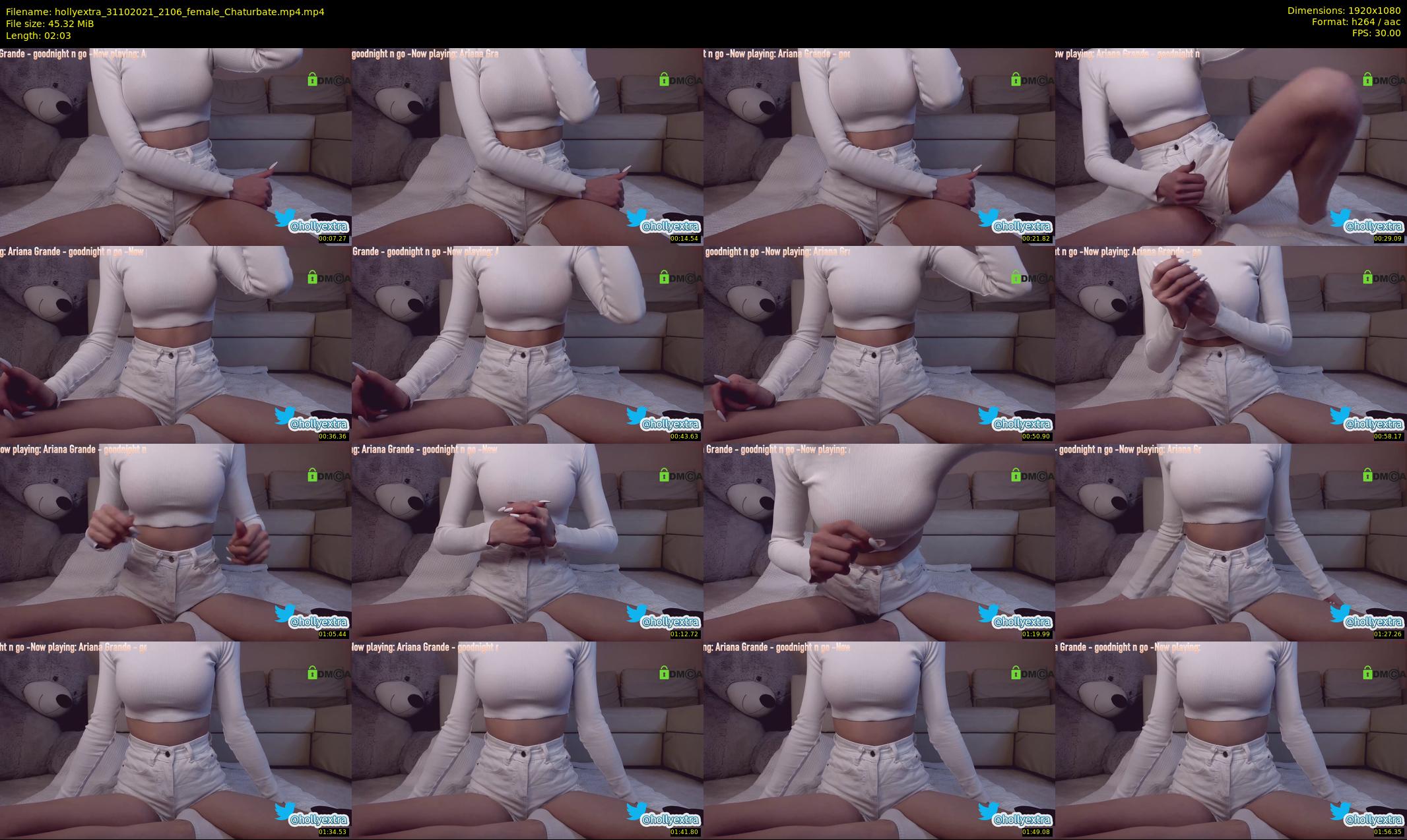 hollyextra — 3 minute Chaturbate female cam show recording, 1080p, Oct 31, 2021