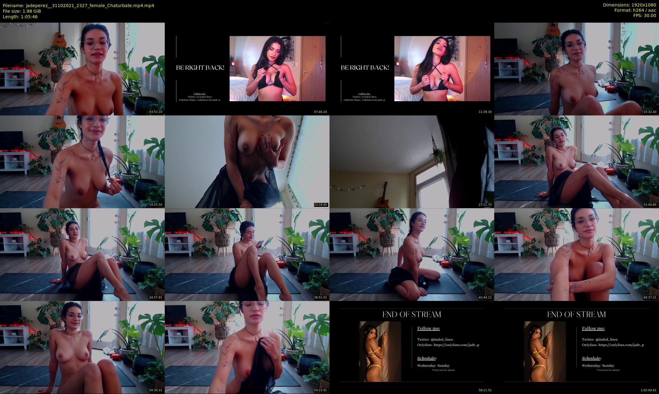jadeperez_ — 66 minute Chaturbate female cam show recording, 1080p, Oct 31, 2021