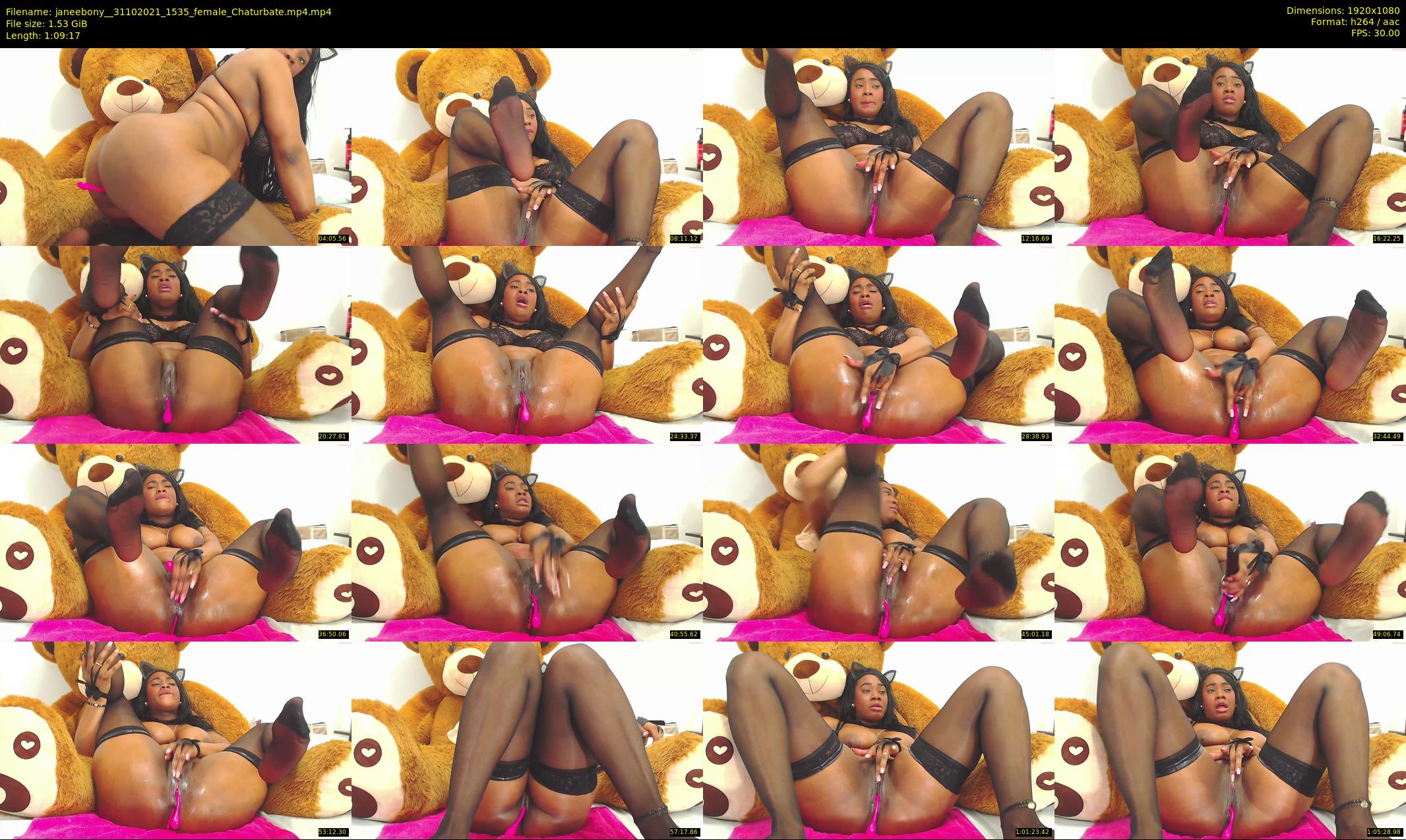 janeebony_ — 70 minute Chaturbate female cam show recording, 1080p, Oct 31, 2021