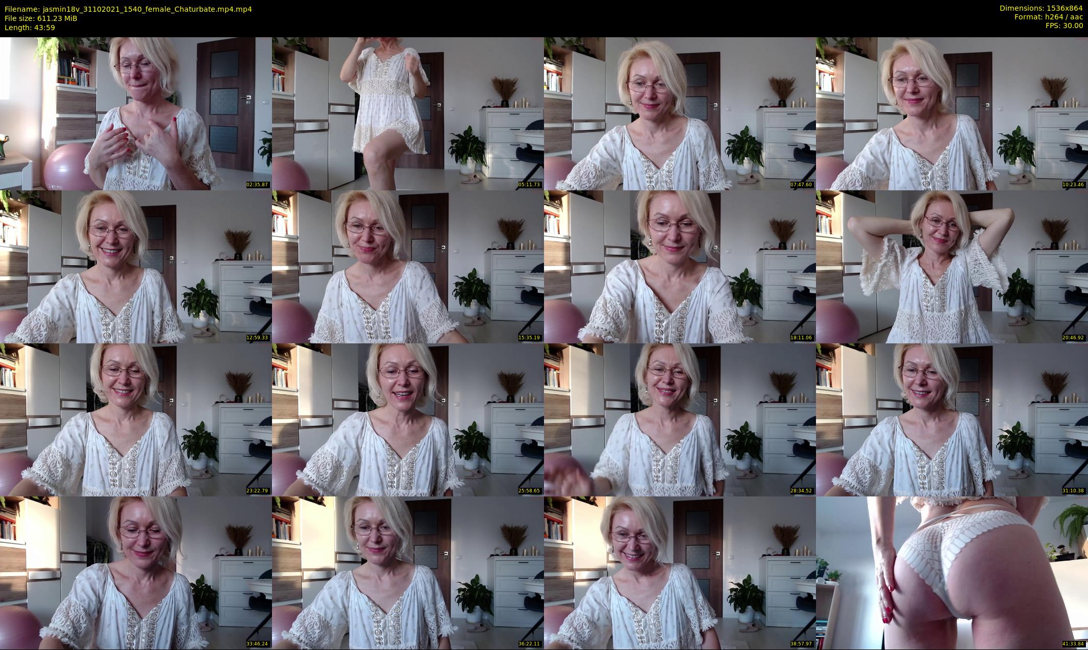 jasmin18v — 44 minute Chaturbate female cam show recording, 720p, Oct 31, 2021