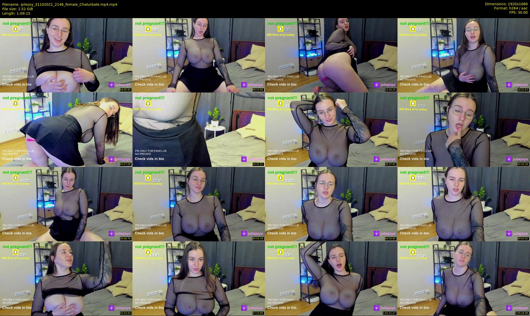 joliejoy — 70 minute Chaturbate female cam show recording, 1080p, Oct 31, 2021