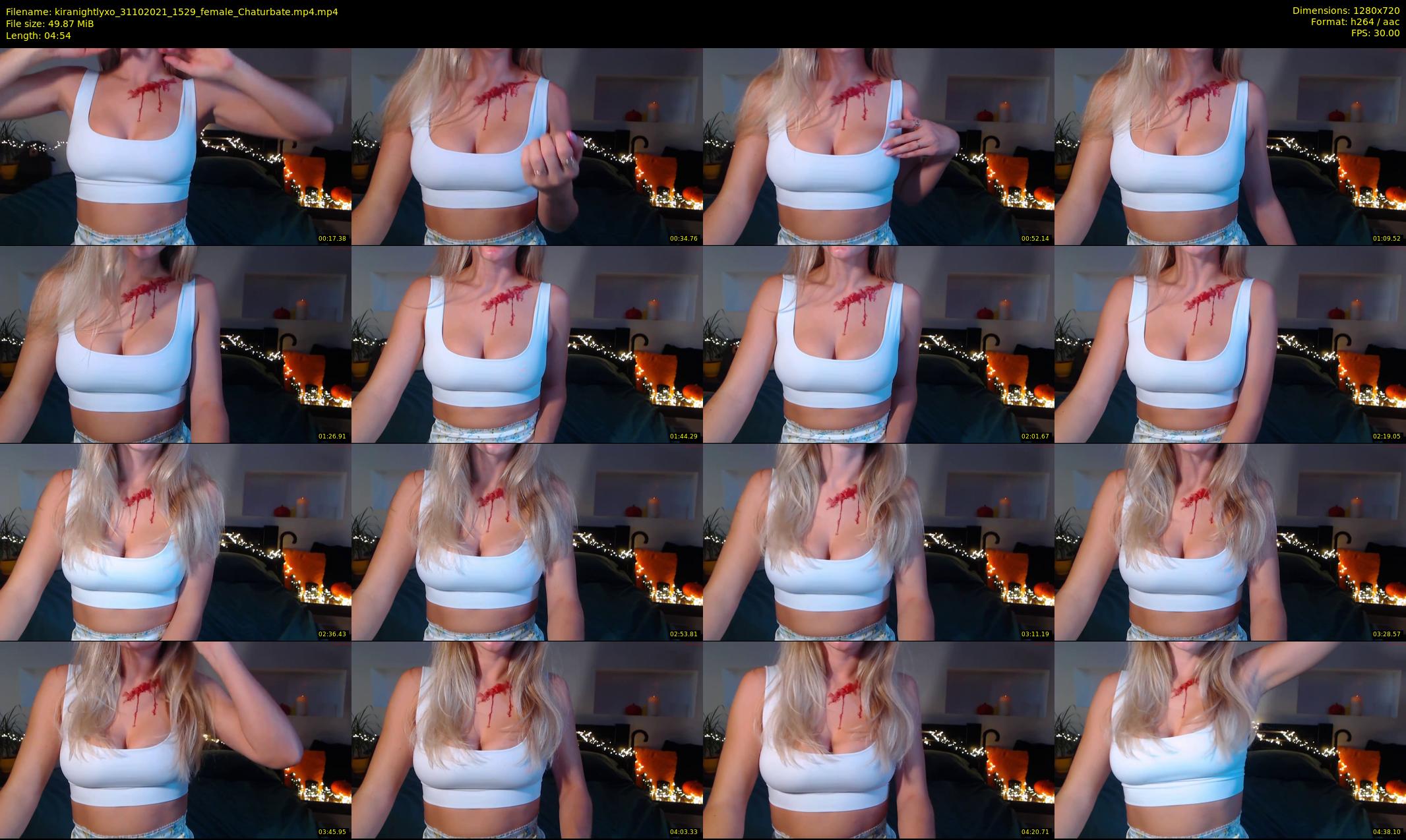 kiranightlyxo — 5 minute Chaturbate female cam show recording, 720p, Oct 31, 2021