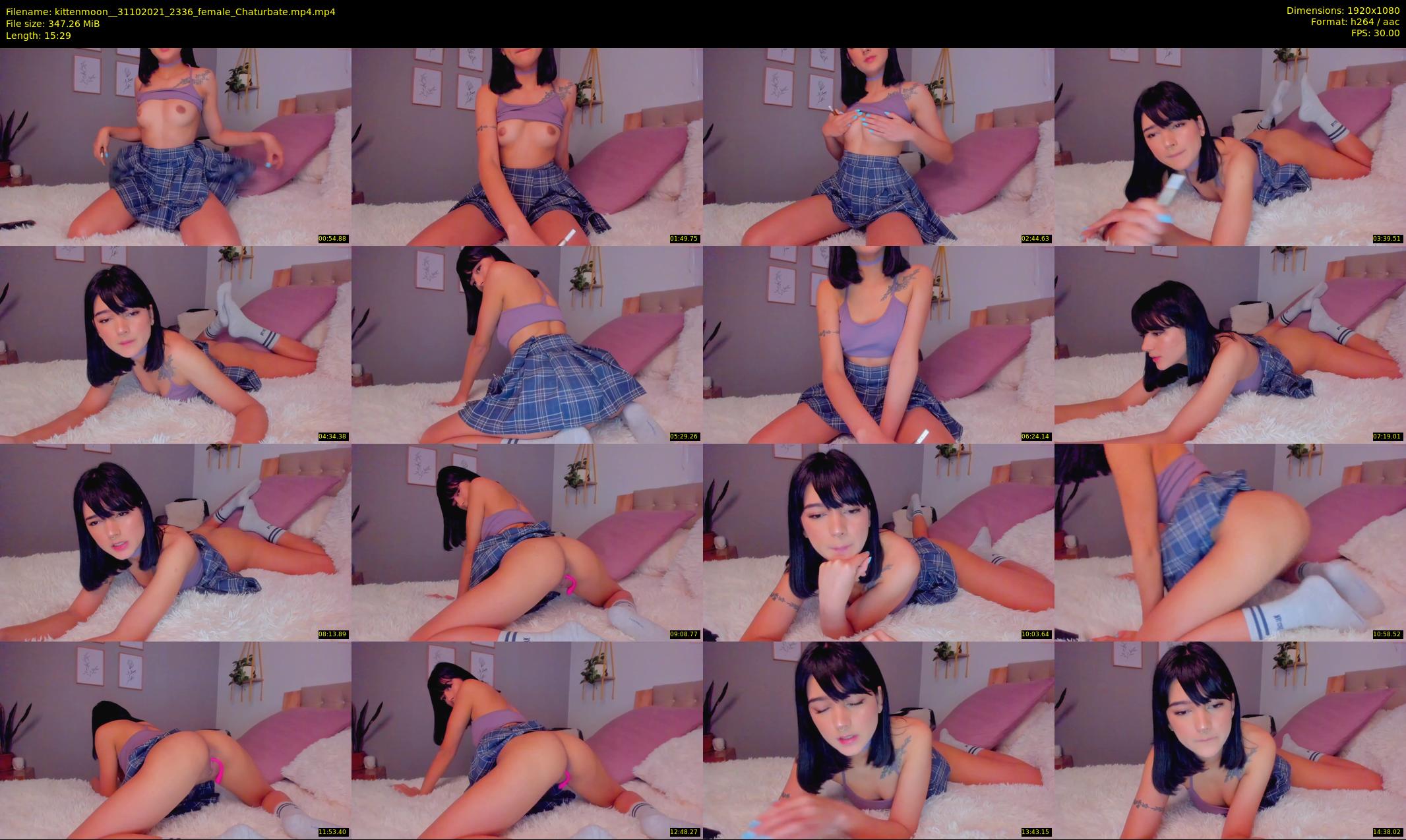 kittenmoon_ — 16 minute Chaturbate female cam show recording, 1080p, Oct 31, 2021