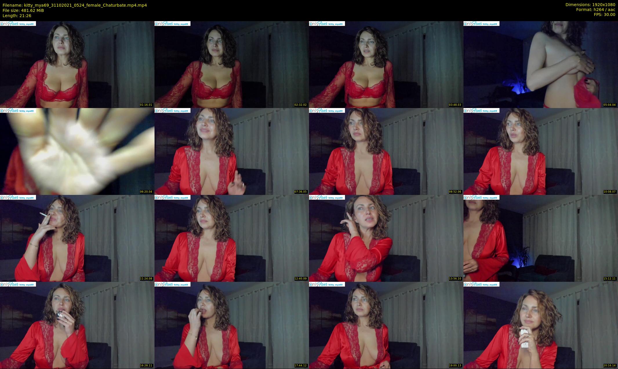 kitty_mya69 — 22 minute Chaturbate female cam show recording, 1080p, Oct 31, 2021