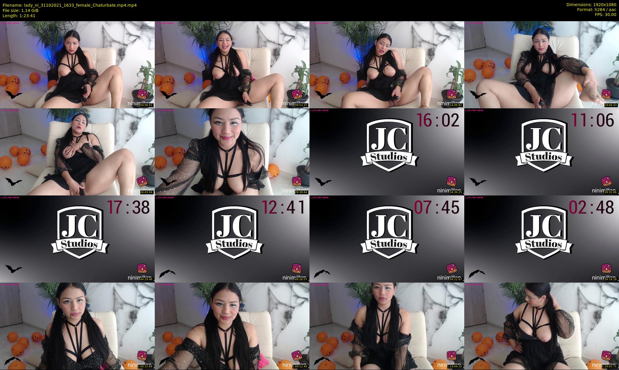 lady_ni — 84 minute Chaturbate female cam show recording, 1080p, Oct 31, 2021