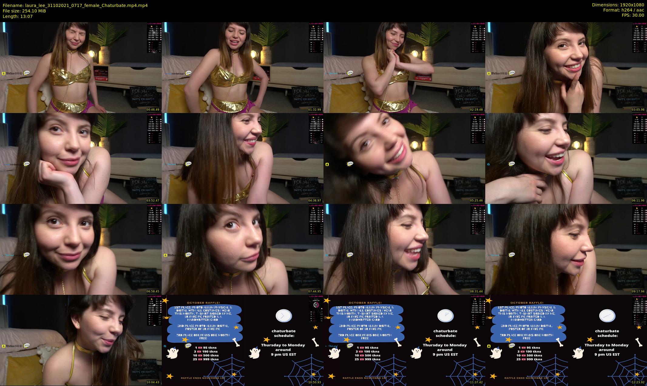 laura_lee — 14 minute Chaturbate female cam show recording, 1080p, Oct 31, 2021