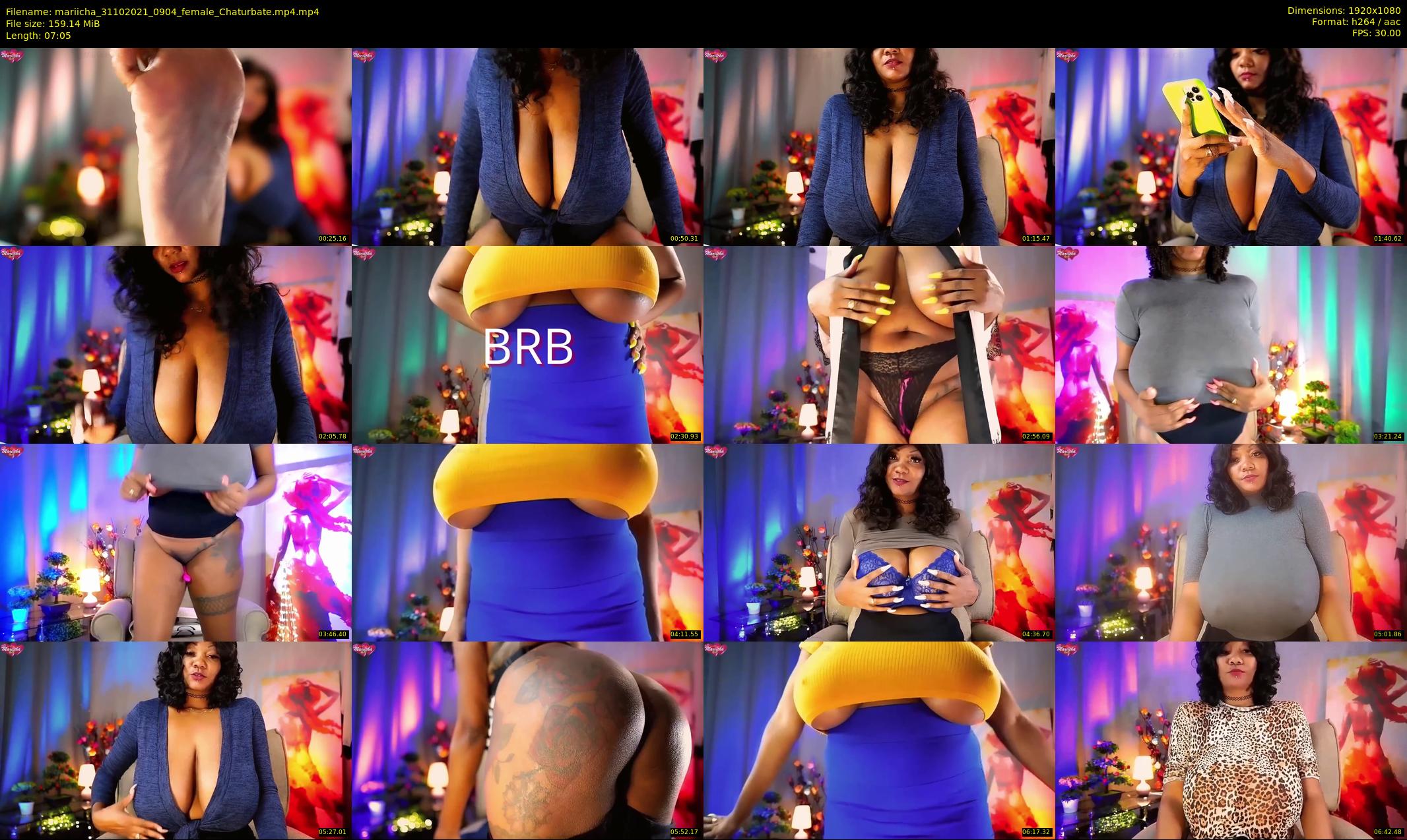 mariicha — 8 minute Chaturbate female cam show recording, 1080p, Oct 31, 2021
