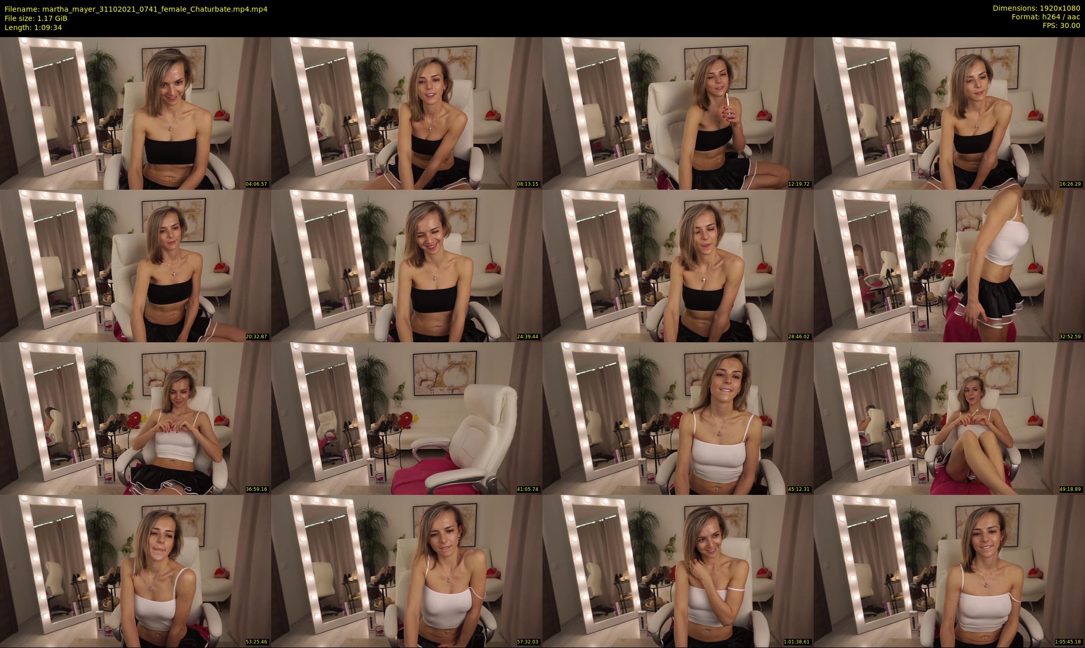 martha_mayer — 70 minute Chaturbate female cam show recording, 1080p, Oct 31, 2021