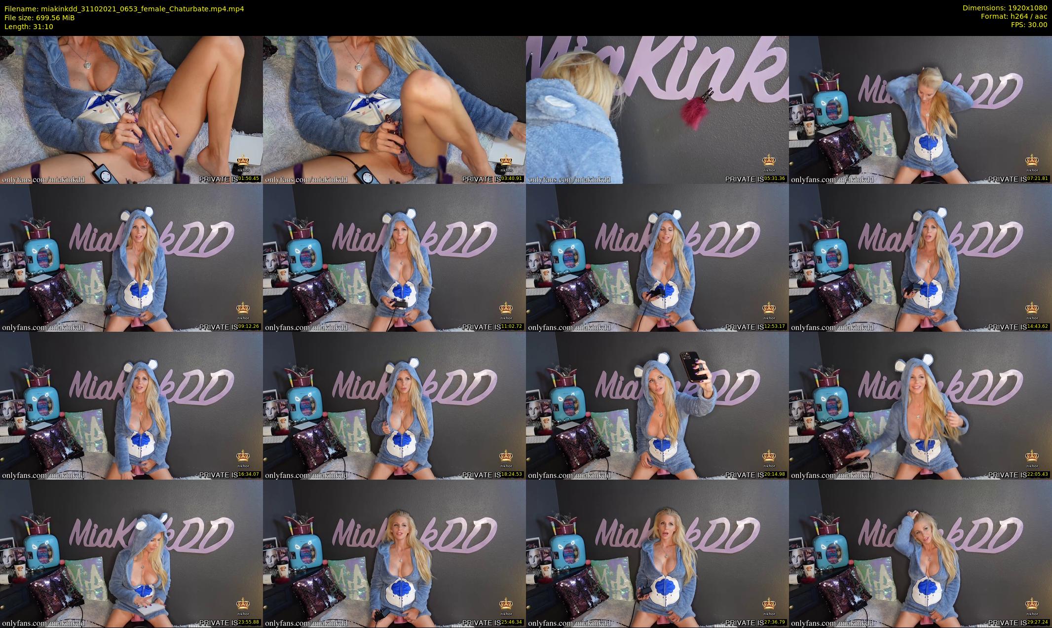 miakinkdd — 32 minute Chaturbate female cam show recording, 1080p, Oct 31, 2021