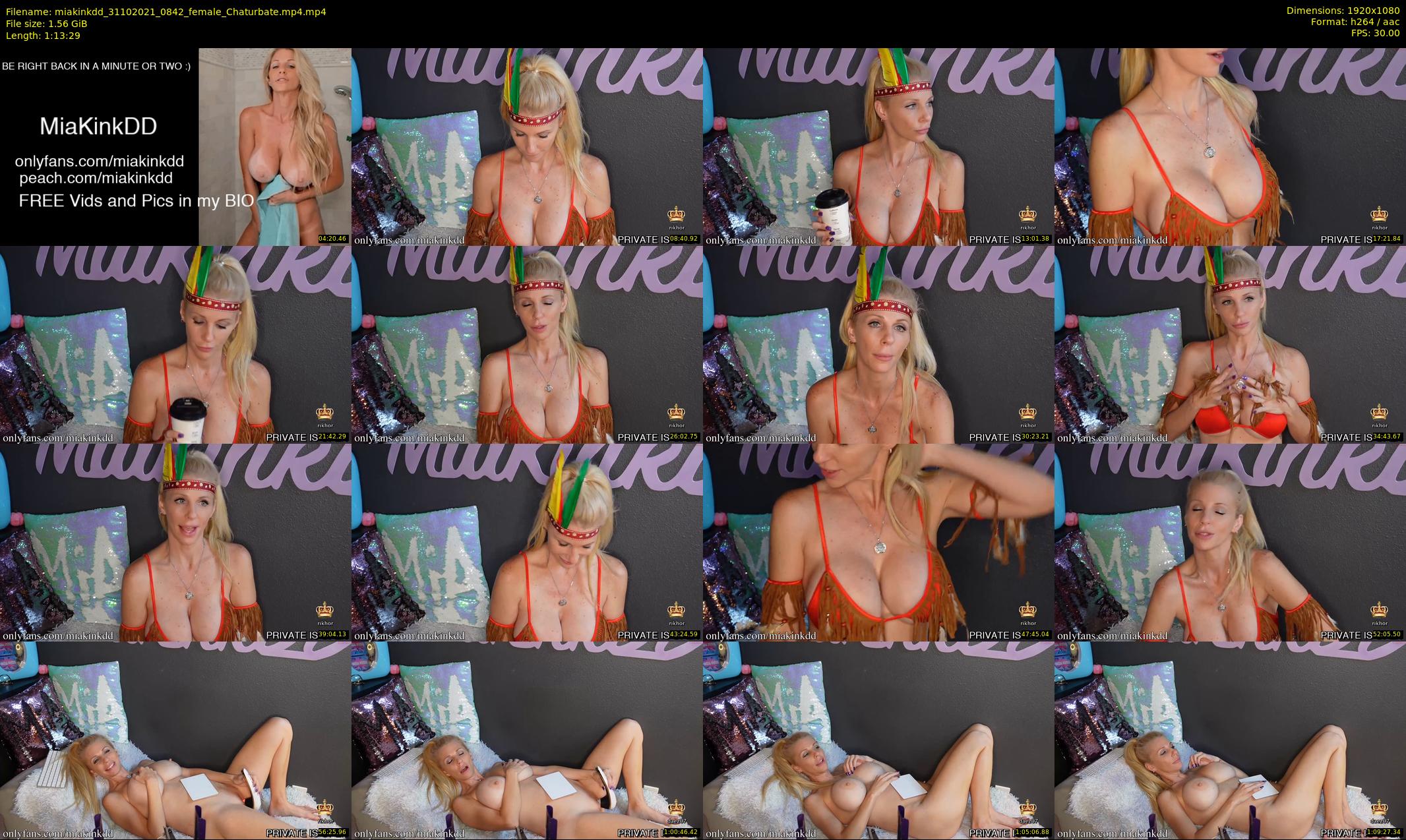miakinkdd — 74 minute Chaturbate female cam show recording, 1080p, Oct 31, 2021