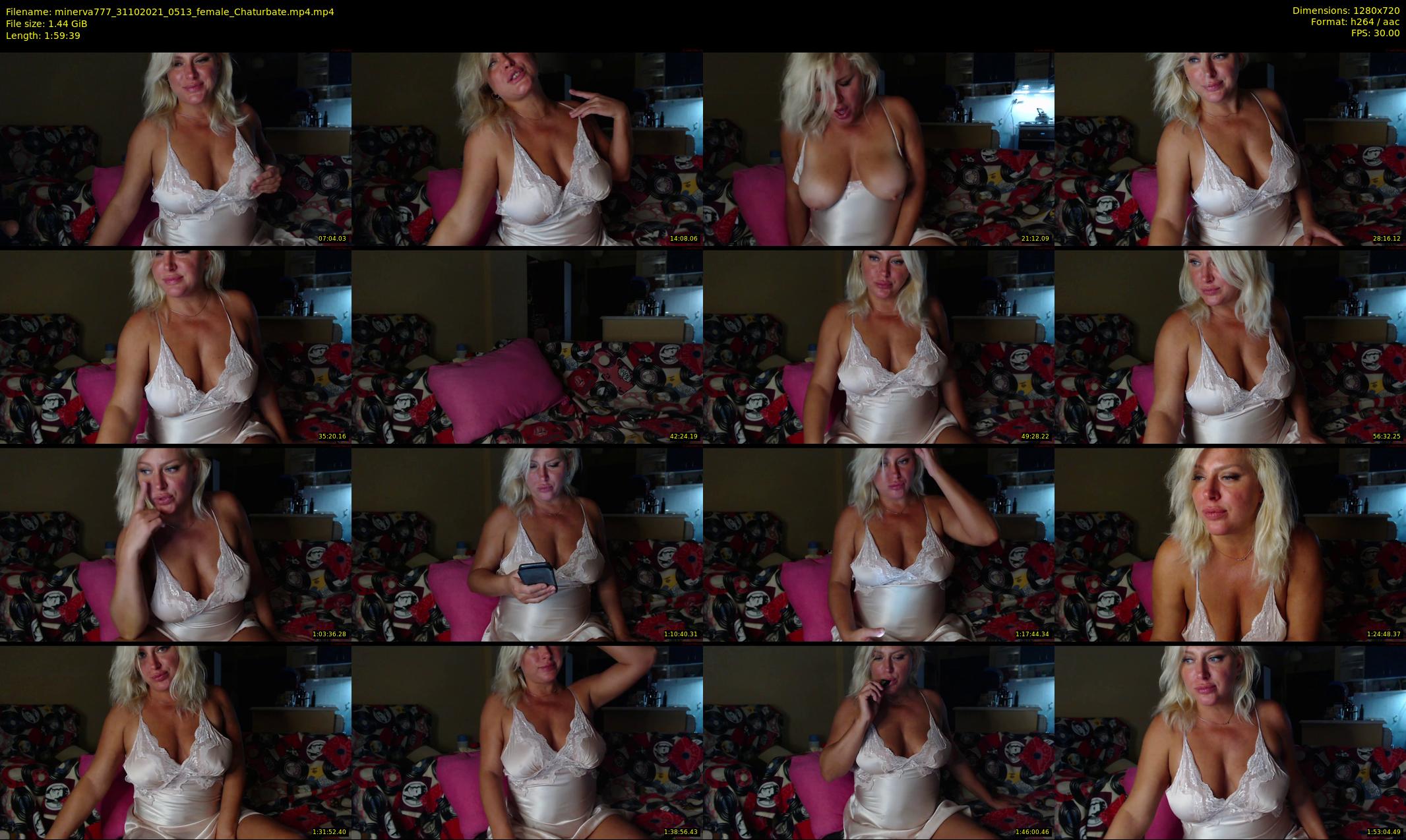 minerva777 — 120 minute Chaturbate female cam show recording, 720p, Oct 31, 2021