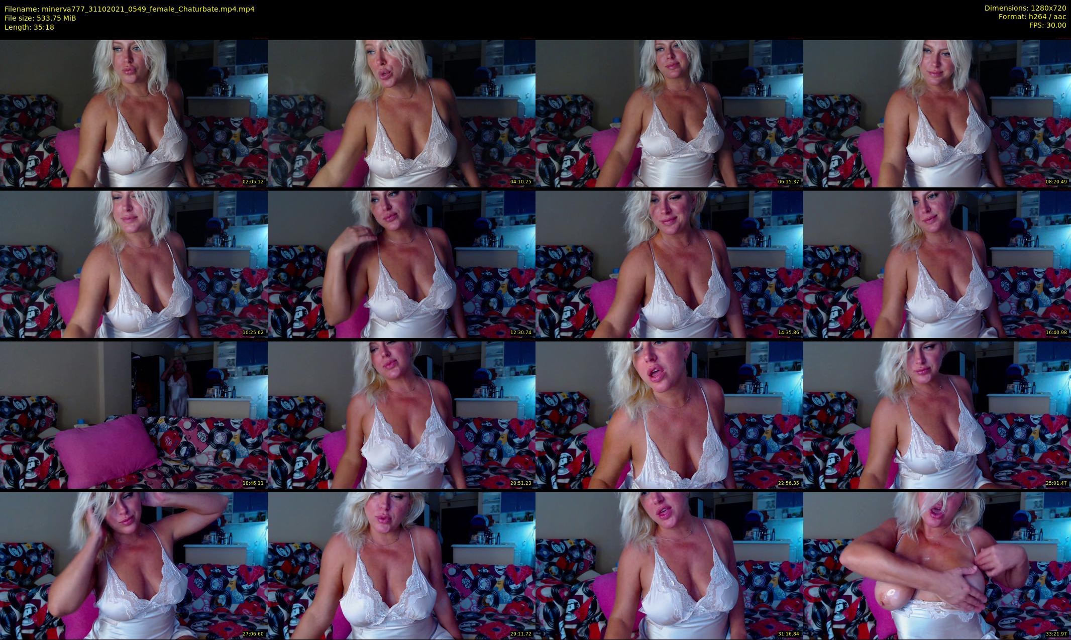 minerva777 — 36 minute Chaturbate female cam show recording, 720p, Oct 31, 2021