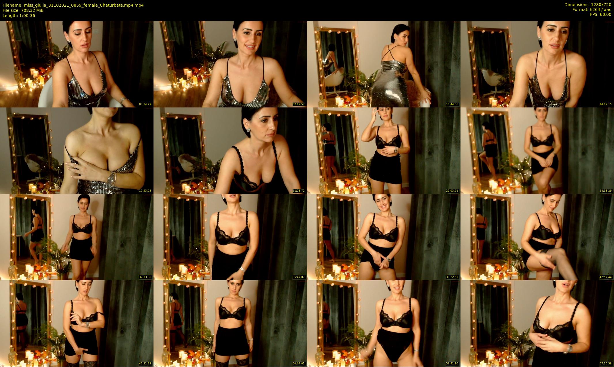 miss_giulia — 61 minute Chaturbate female cam show recording, 720p, Oct 31, 2021