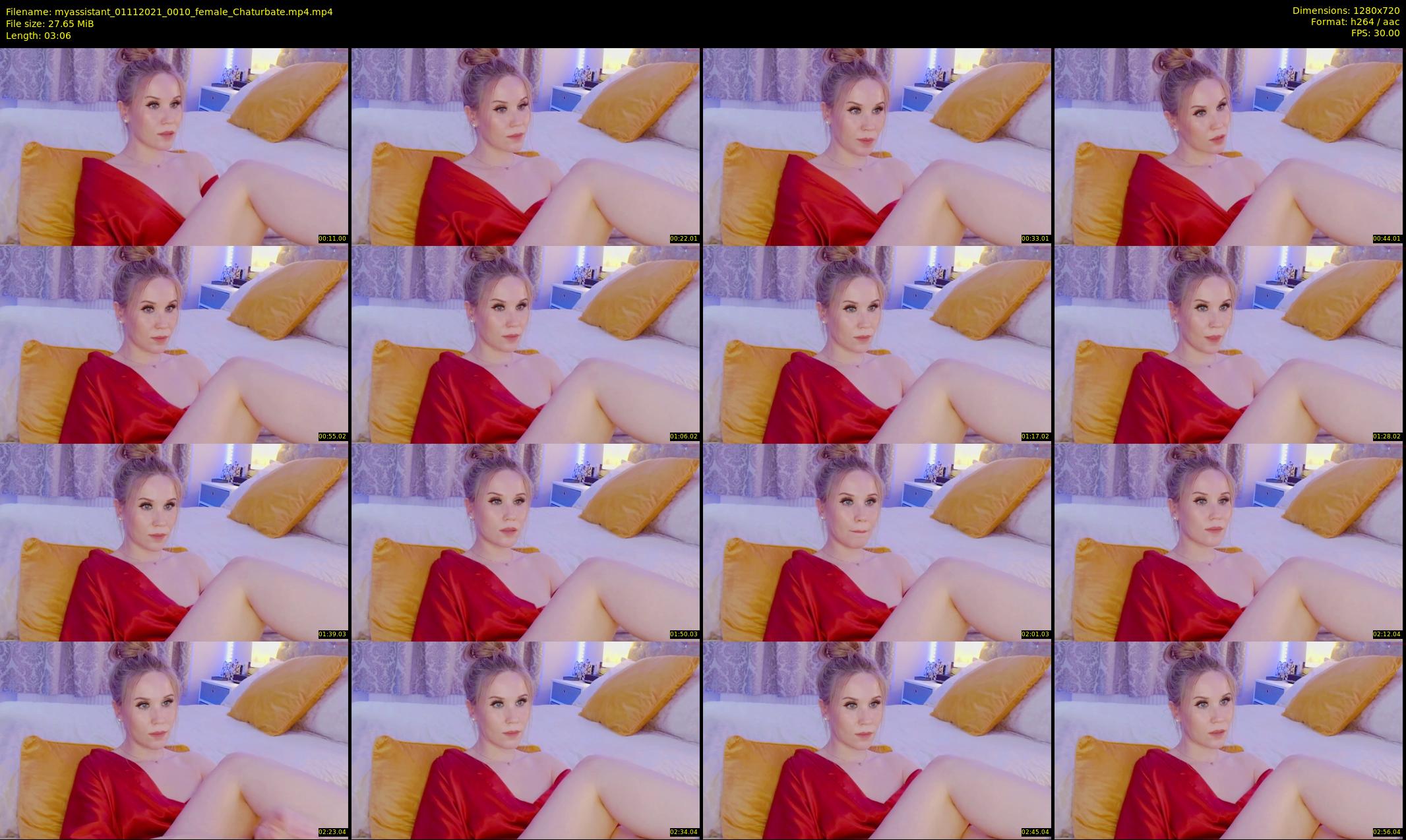 myassistant — 4 minute Chaturbate female cam show recording, 720p, Nov 1, 2021