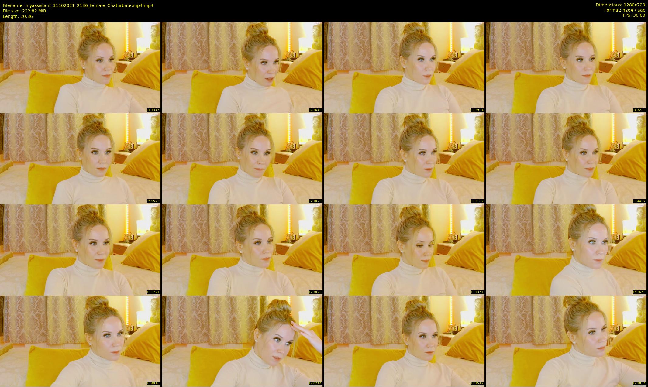myassistant — 21 minute Chaturbate female cam show recording, 720p, Oct 31, 2021