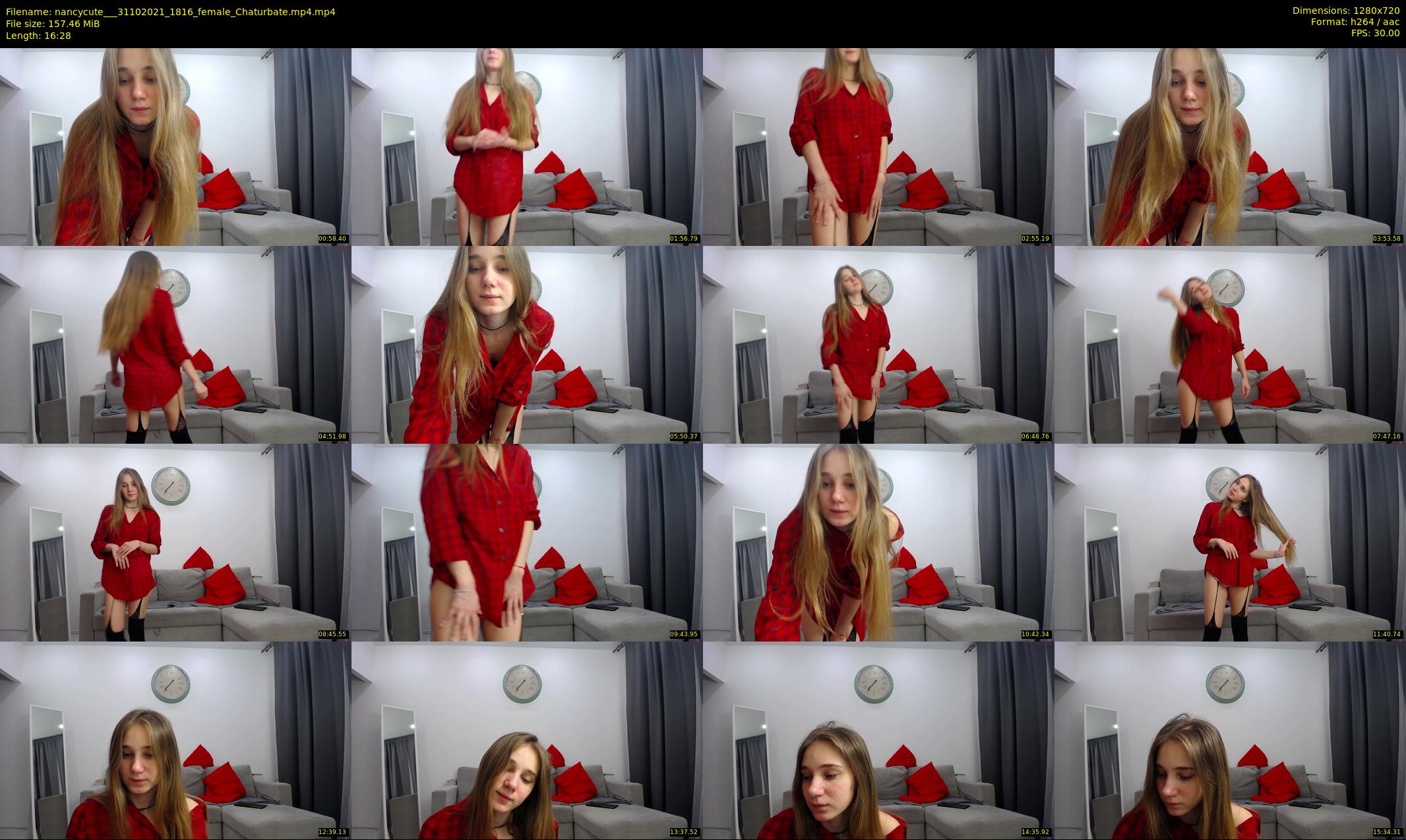 nancycute__ — 17 minute Chaturbate female cam show recording, 720p, Oct 31, 2021
