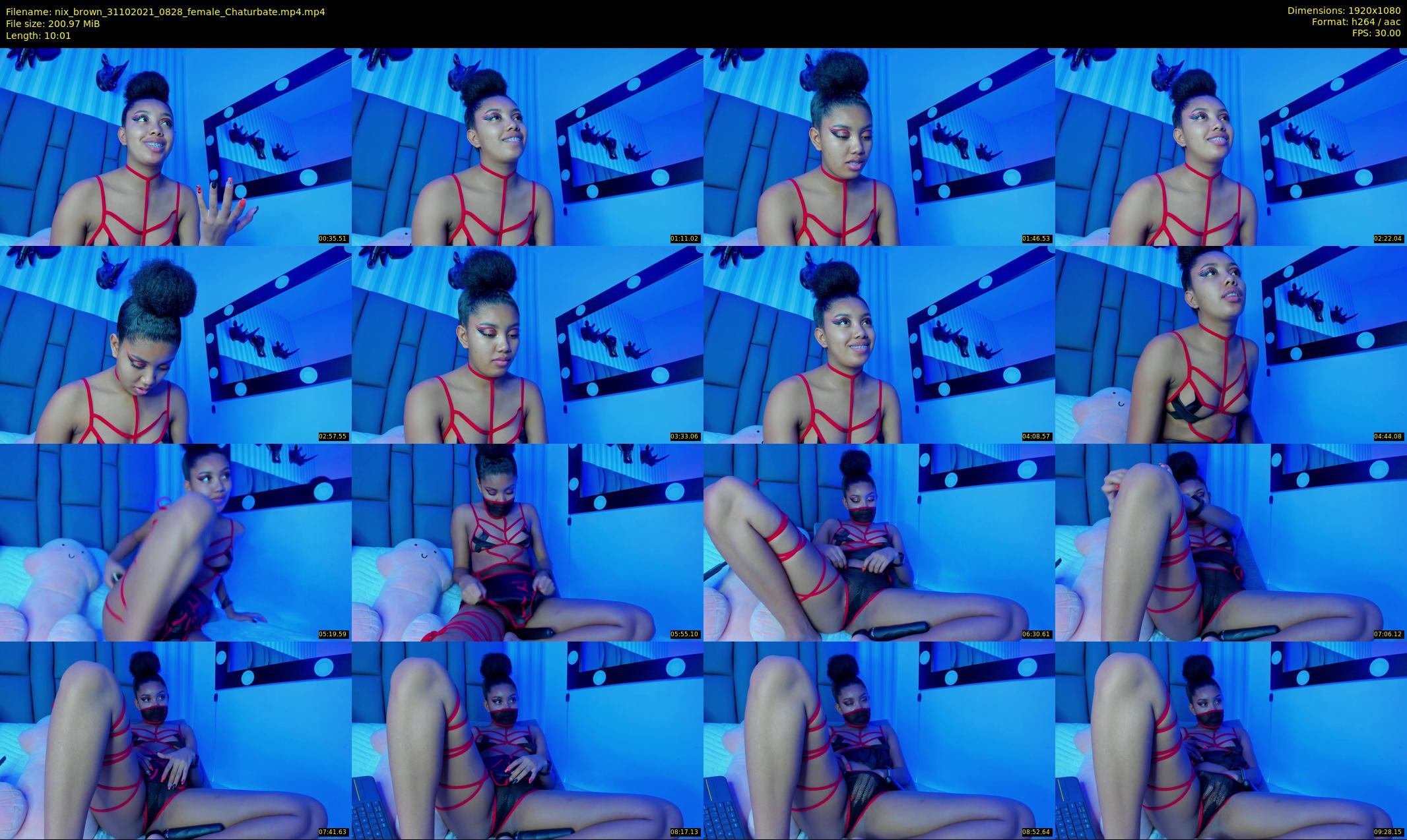 nix_brown — 11 minute Chaturbate female cam show recording, 1080p, Oct 31, 2021