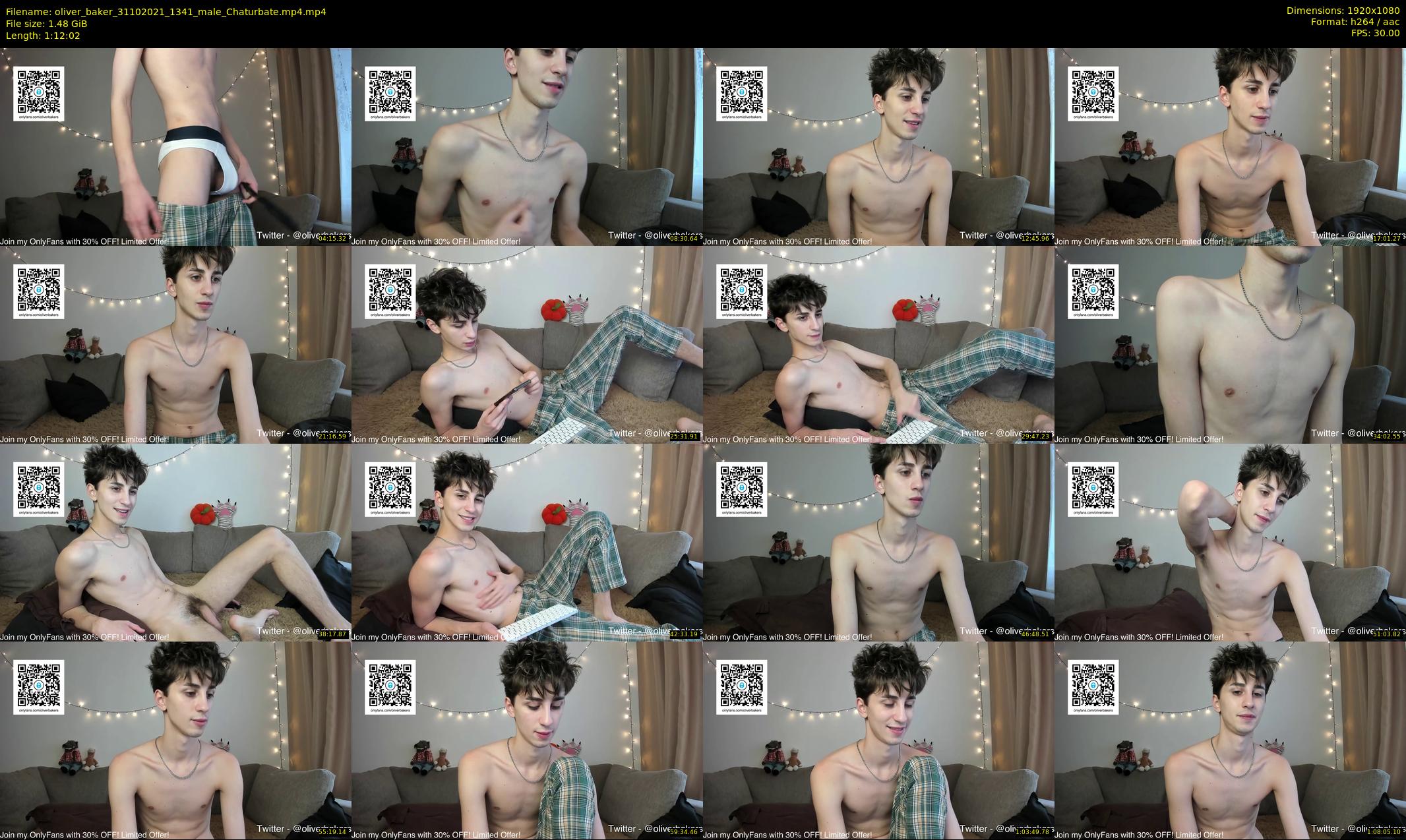 oliver_baker — 73 minute Chaturbate male cam show recording, 1080p, Oct 31, 2021