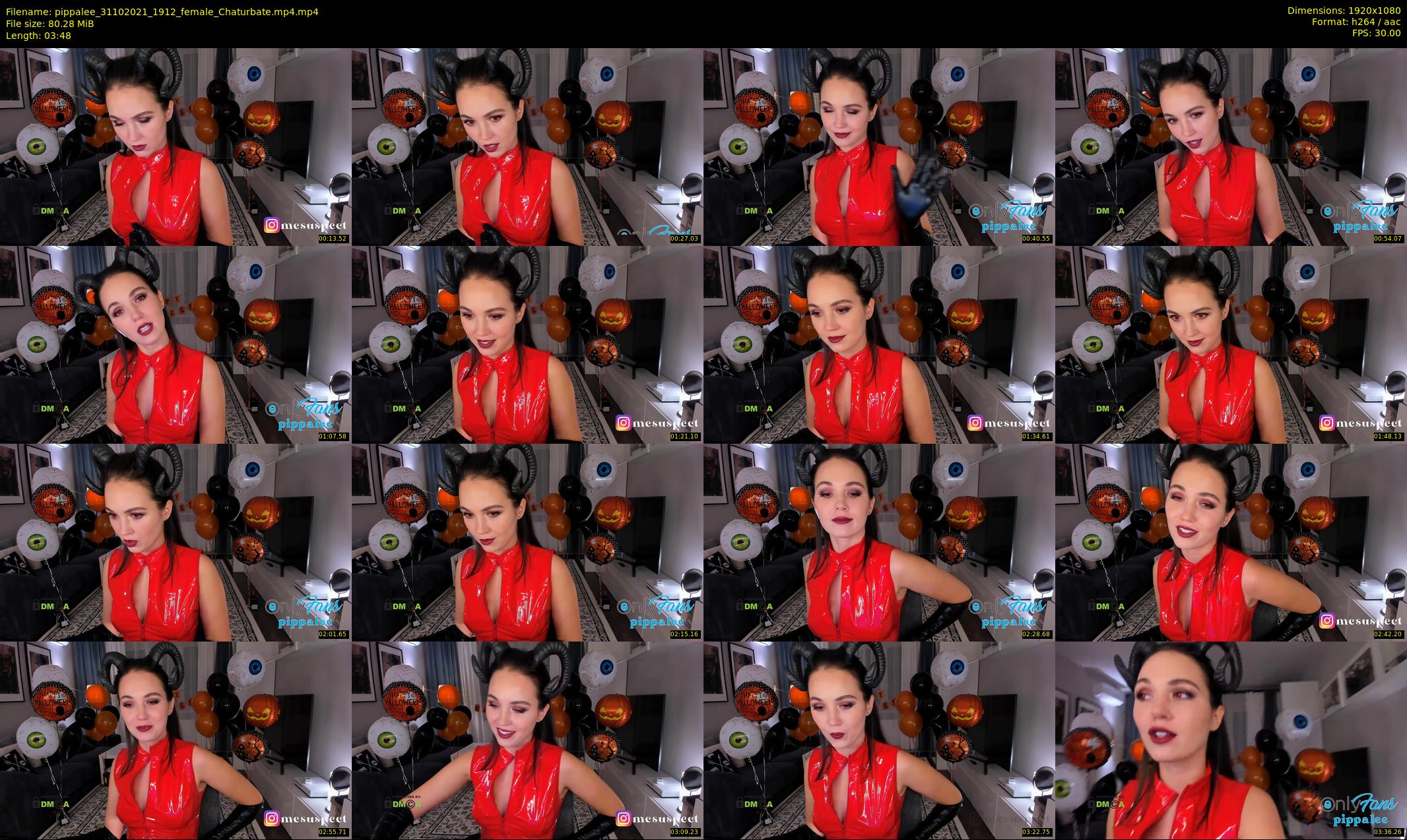 pippalee — 4 minute Chaturbate female cam show recording, 1080p, Oct 31, 2021