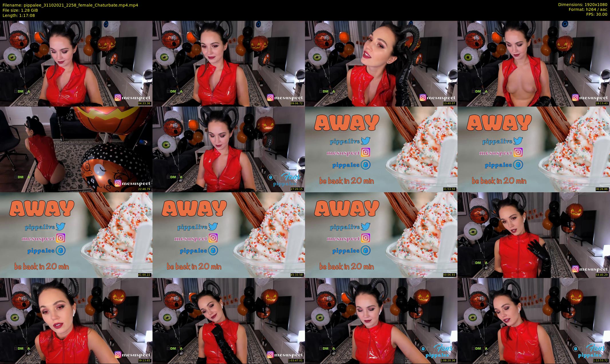 pippalee — 78 minute Chaturbate female cam show recording, 1080p, Oct 31, 2021