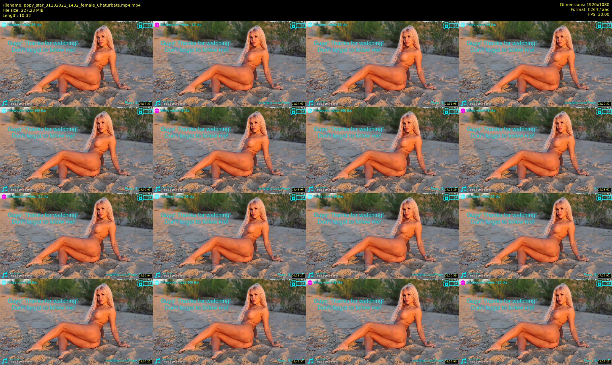 popy_star — 11 minute Chaturbate couple cam show recording, 1080p, Oct 31, 2021