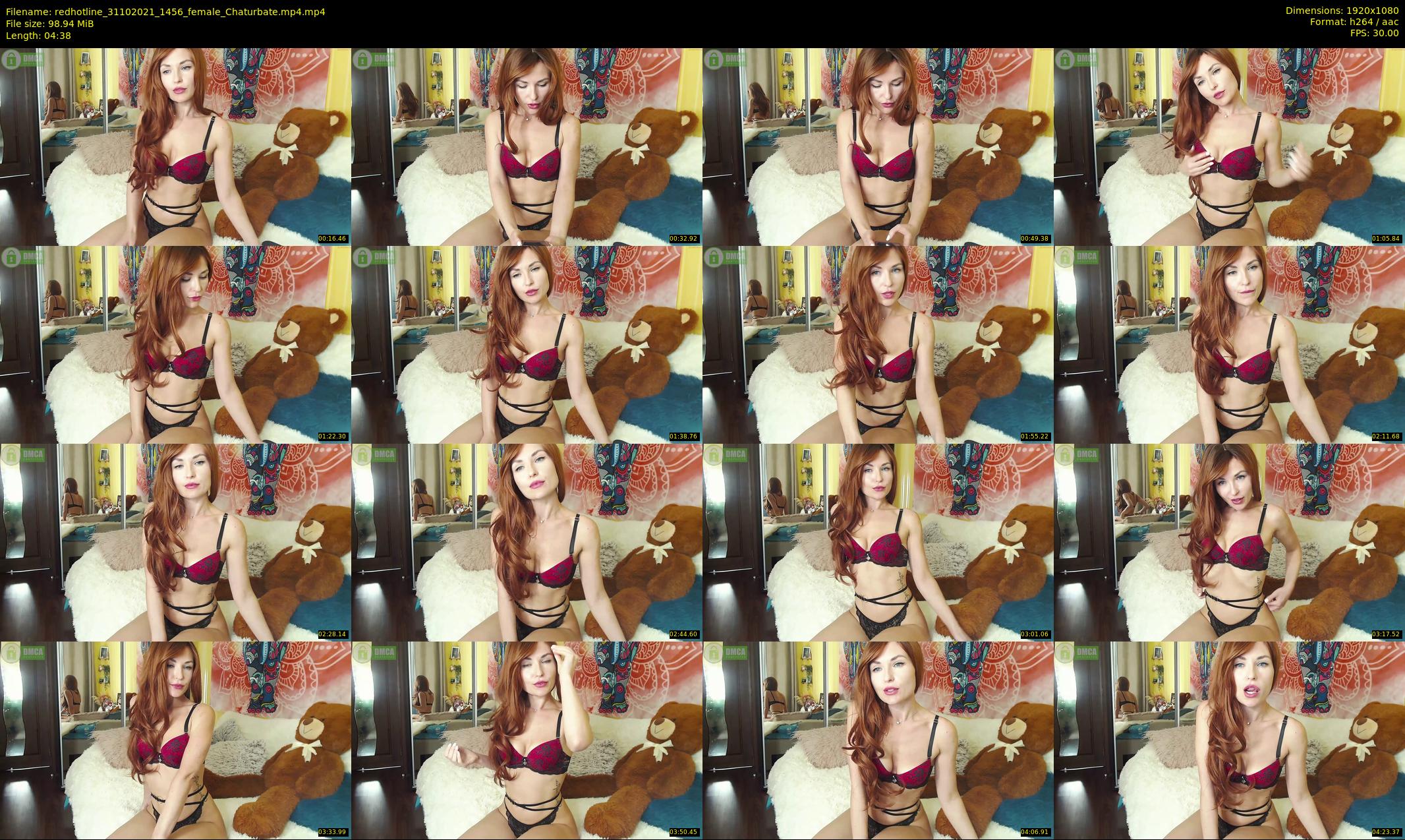 redhotline — 5 minute Chaturbate female cam show recording, 1080p, Oct 31, 2021