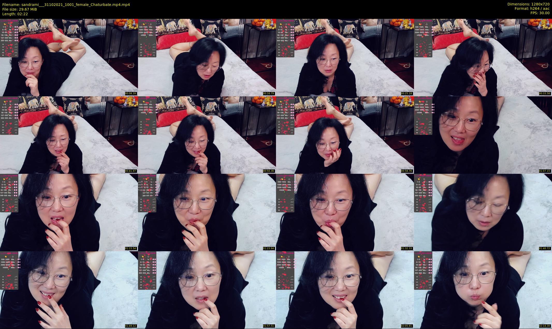 sandrami__ — 3 minute Chaturbate female cam show recording, 720p, Oct 31, 2021