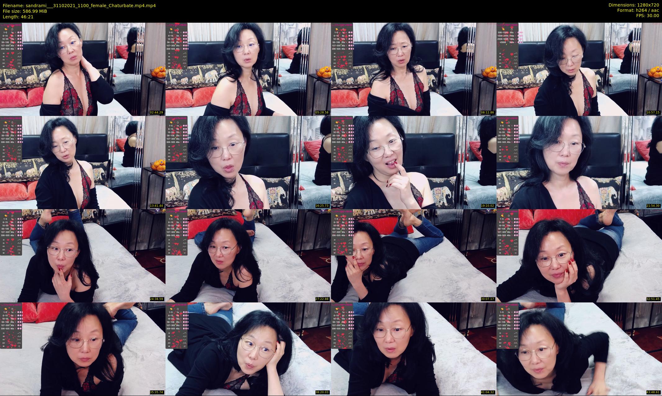 sandrami__ — 47 minute Chaturbate female cam show recording, 720p, Oct 31, 2021