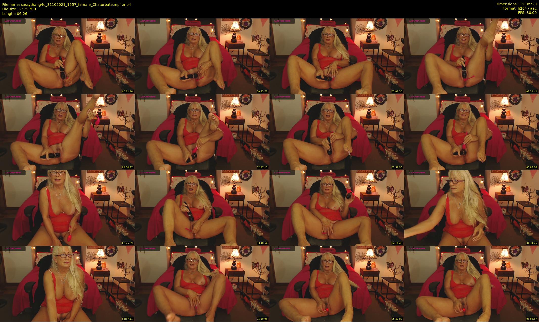 sassythang4u — 7 minute Chaturbate female cam show recording, 720p, Oct 31, 2021