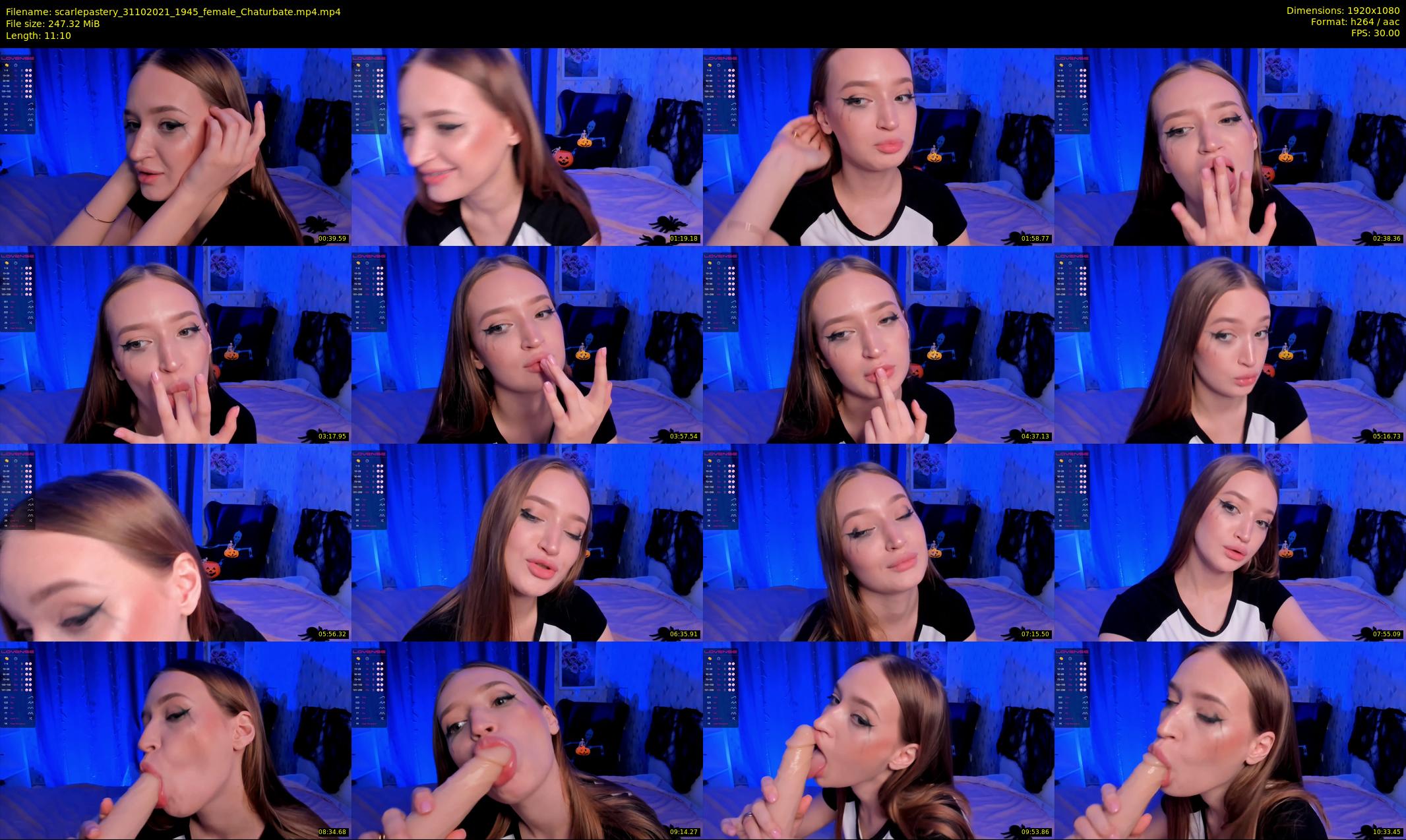scarlepastery — 12 minute Chaturbate couple cam show recording, 1080p, Oct 31, 2021